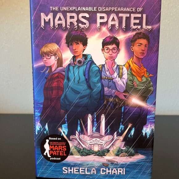 Set of 2 Mars Patel Sci-fi Adventure Middle School Book Series by Sheela Chari - Picture 3 of 14